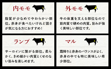 亀岡牛 もも 焼肉用 500g 焼肉