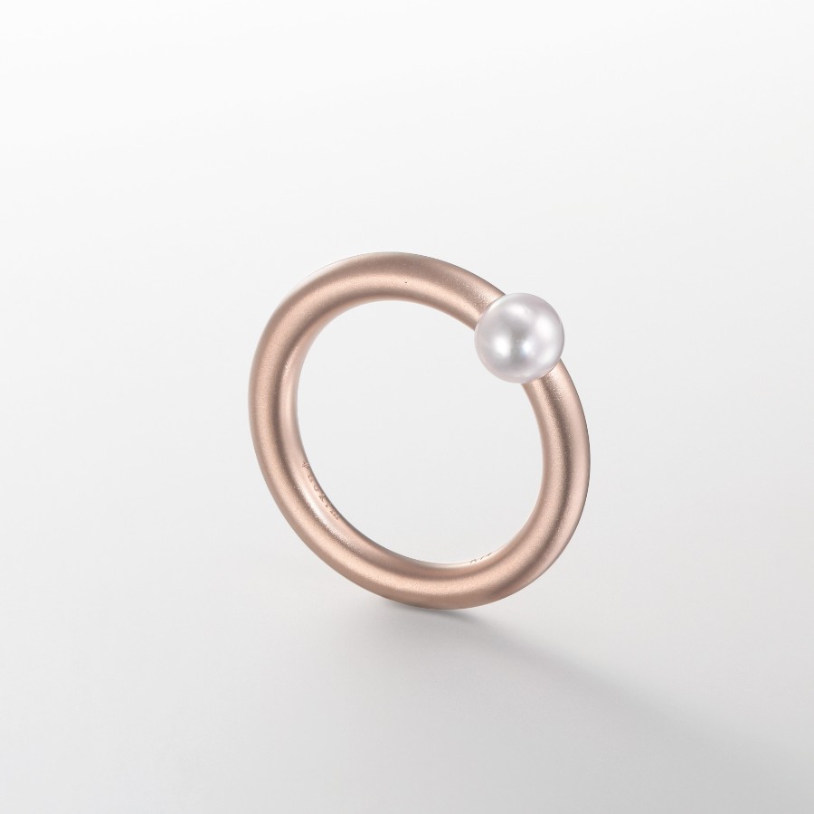 ＜nokim＞K14PG アコヤパール リング circle of myself　akoyapearl ring KNR-22PG