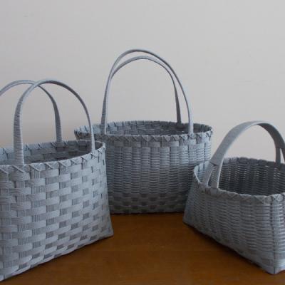 ふるさと納税 紋別市 ショッピングバック 3点セット(グレー)