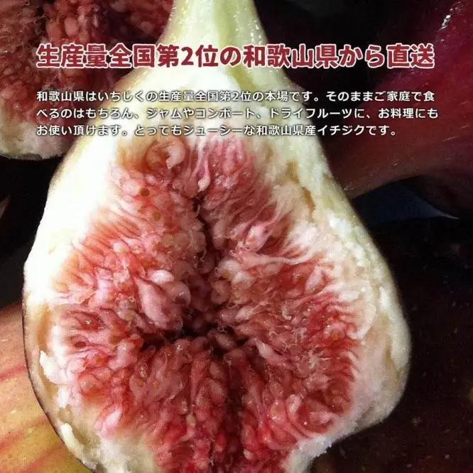 和歌山産 いちじく 秀品 約800g (400g×2パック)