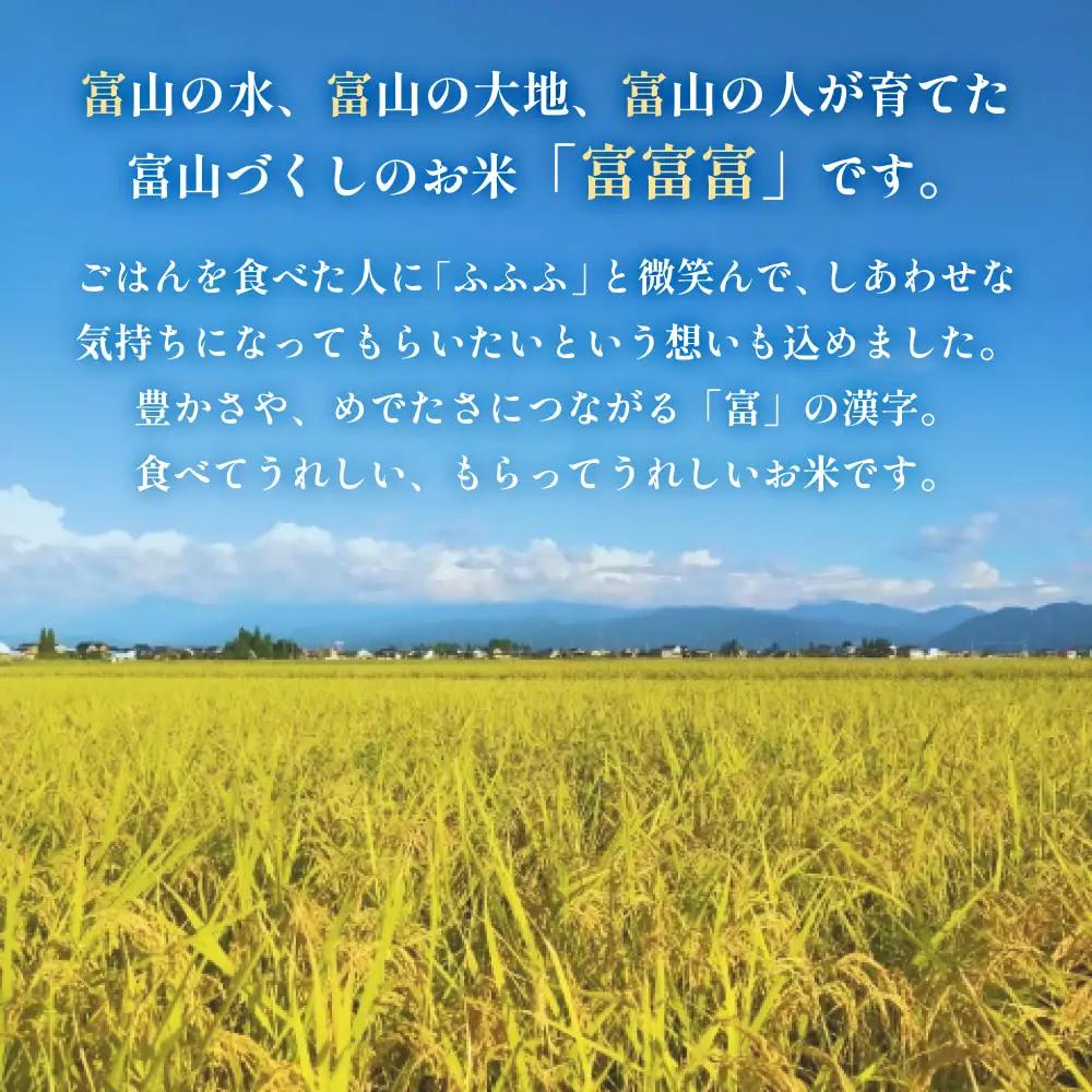 令和7年 富山県産富富富5kg  富山県 氷見市 富富富 ブランド米