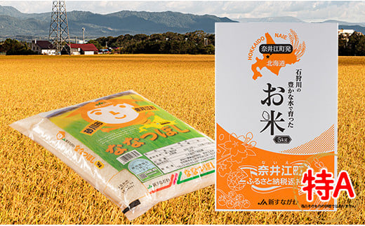 
【令和6年産】北海道産『JA新すながわ ななつぼし 5kg』石狩川の豊かな水で育った 単一原料米 米 お米 白米 精米 こめ おこめ ごはん ご飯 送料無料 5kg 北海道 奈井江町
