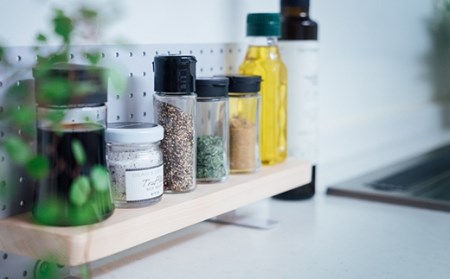 R9 pegboard hinoki stage（キッチン収納） 2025/9/19～