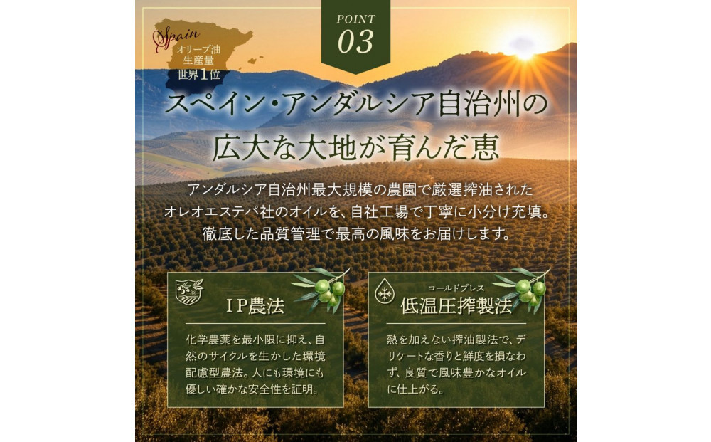 【定期便全6回】オーガニック　エキストラヴァージンオリーブオイル　500ml　2本セット