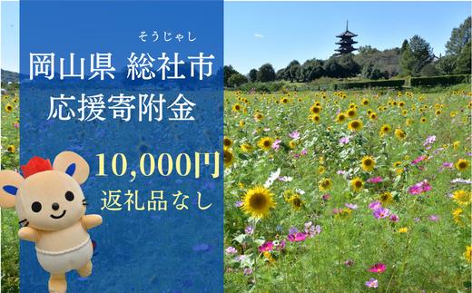 
【返礼品なし応援寄附】岡山県総社市（10000円） 22-010-033
