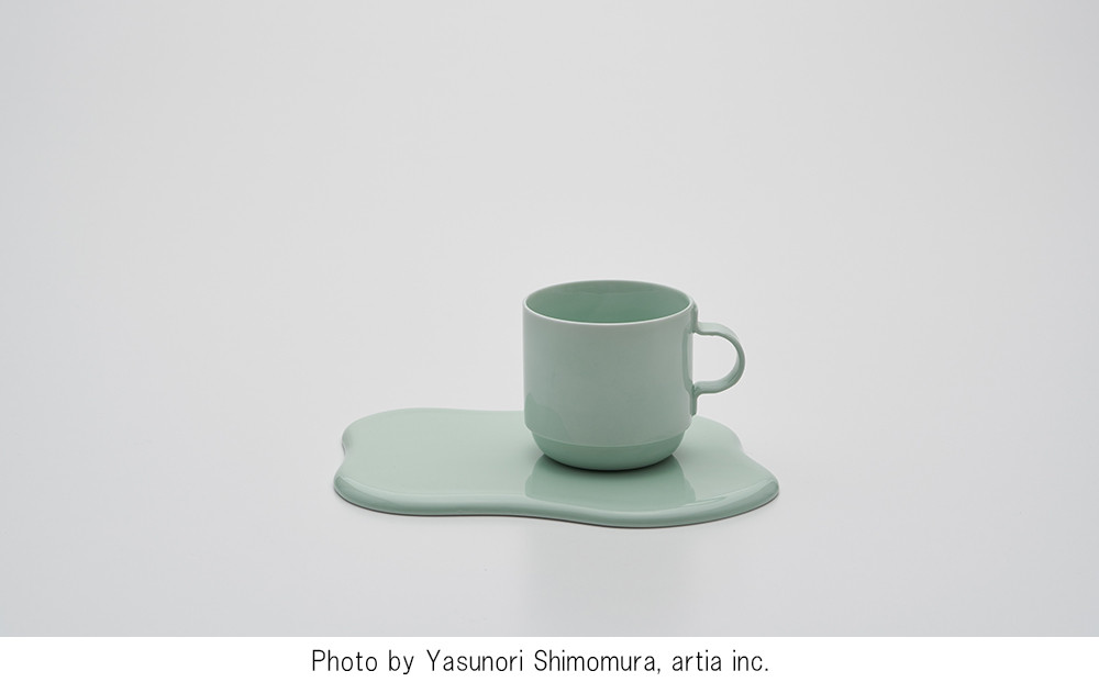 
            【有田焼】2016/ TAF Mug & Tray（Pistachio） 2客セット
          