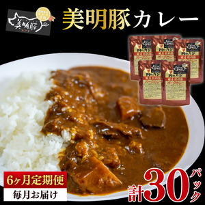 【6ヶ月定期便】【美明豚】カレー5パック（EK-73_2）
