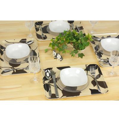 ふるさと納税 和歌山市 NRトレー M 33cm ウェーブ 2枚セット 電子レンジ対応で滑り止めが付いたおしゃれなトレー |  | 01