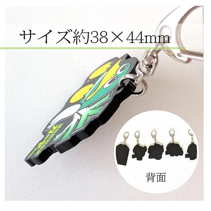 キーホルダー（越谷市ご当地キャラクター）アソートセット | キーホルダー アクリルキーホルダー キャラクターキーホルダー ガーヤちゃん ご当地キャラ セット商品 5個セット アソート デザイン違い ま