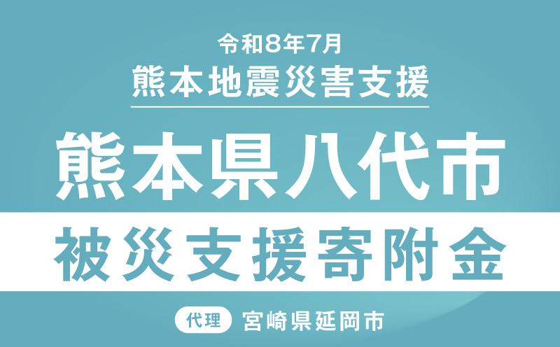 【返礼品なし】 令和8年熊本地震 熊本県八代市災害支援 代理寄附　N0159-9997