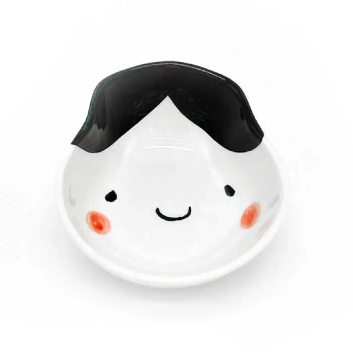 【波佐見焼】笑福シリーズ 小丼 ペア ボウル どんぶり 食器 皿 【工房紫明】 [OF05]  波佐見焼