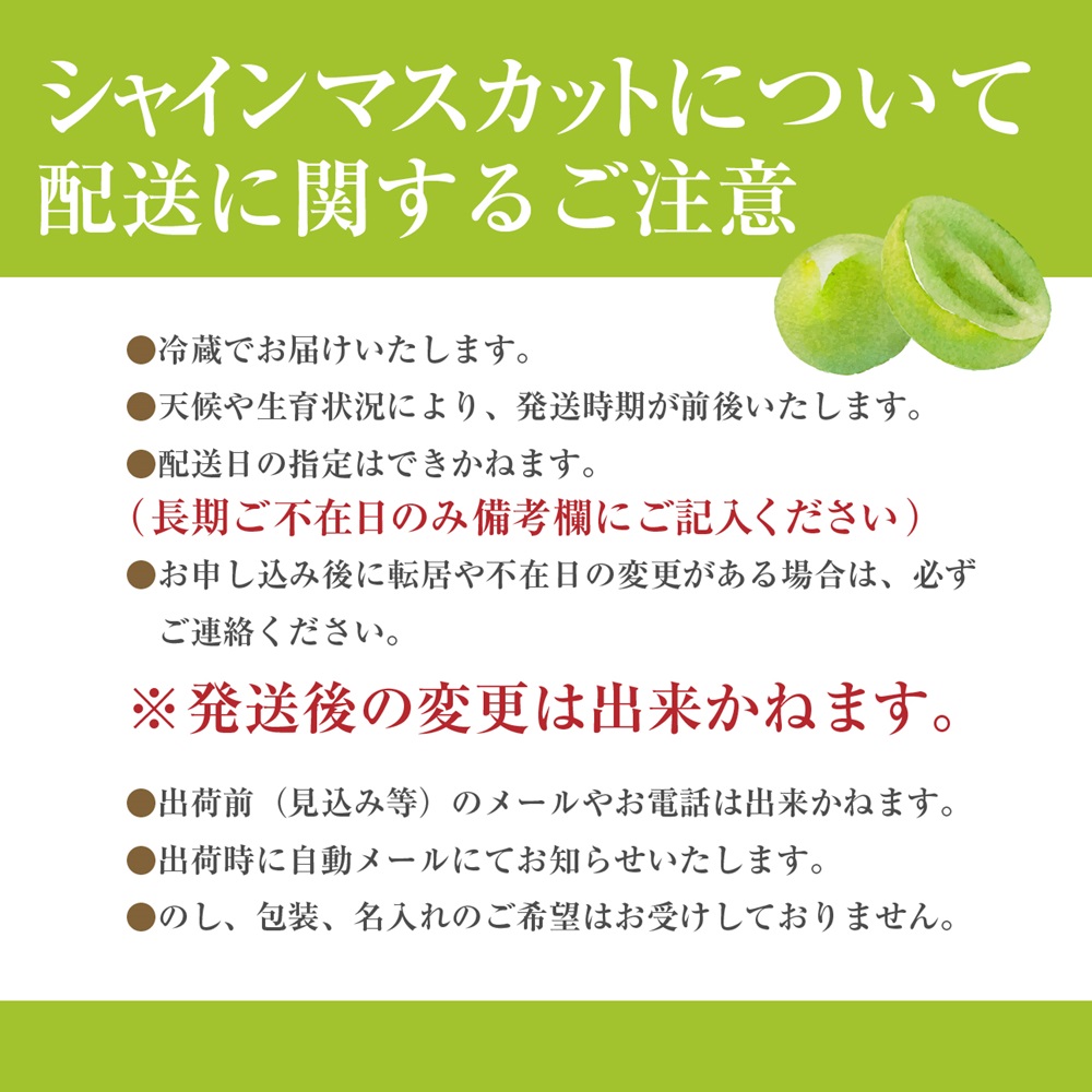 【2025年9月上旬から発送！】山梨県産シャインマスカット　１kg箱(2房程度)　丹澤農園[5839-1994]