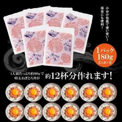 Z61-57 元祖 博多明太ねぎとろ 1㎏保証 明太子