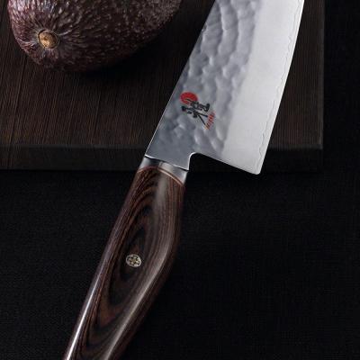 ふるさと納税 関市 MIYABI ミヤビ 6000MCT 三徳包丁 180mm 日本製 多層鋼 槌目 包丁 |  | 01