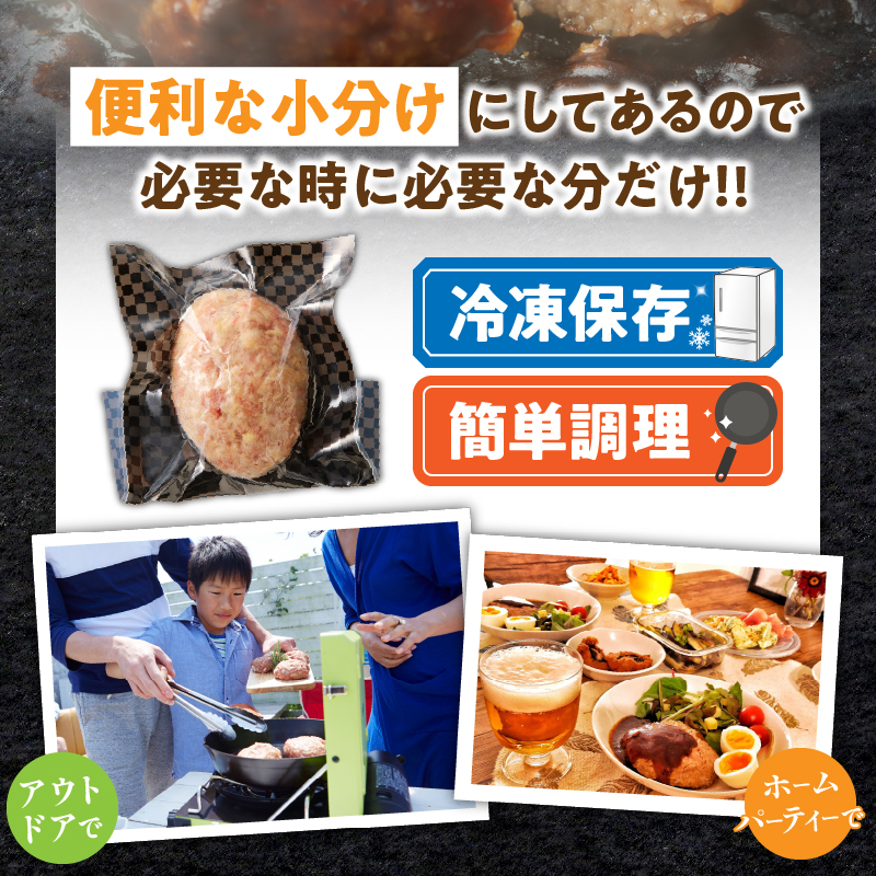 ≪3か月お楽しみ定期便≫宮崎県産豚プレミアムハンバーグ(合計30個) _T001-017 【肉 豚肉 加工品 国産 人気 ギフト 食品 おかず 自家製 お土産 贈り物 送料無料 プレゼント】