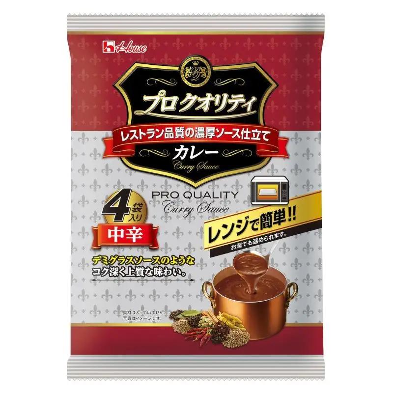 カレー ハウス食品 プロクオリティ 中辛 170g×24袋 カレー