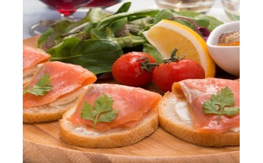 サケマス冷燻製6個セット＋アラカルト10g×3個入り1セット