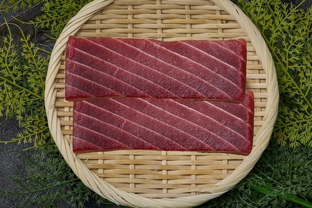 a14-099　天然 南まぐろ 赤身柵 約500g