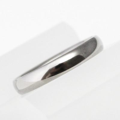 ふるさと納税 弥彦村 純チタン甲丸リング(幅3mm)8号 |  | 02