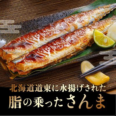 ふるさと納税 浜中町 【北海道浜中町産】ふり塩さんま(1尾×12パック)_H0001-160 |  | 01
