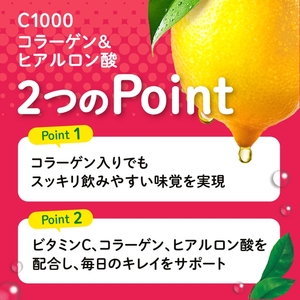 C1000ビタミンレモンコラーゲンヒアルロン酸C1000【30本入】