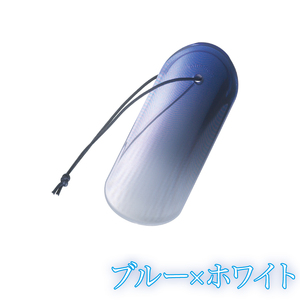 靴べら ブルー&ホワイト 選べる5種 くつべら 青 白 あお しろ ｵｰﾅﾒﾝﾄｼｭｰﾎｰﾝ ornament shoehorn 小型 コンパクト 持ち運び ギフト プレゼント 誕生日 贈り物 おしゃ