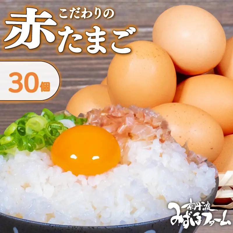 京都こだわりたまご「赤たまご」 ＼ 卵 ／ 30個