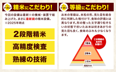【隔月6回定期便】令和7年産 無洗米 森のくまさん 5kg (5kg×1袋)《お申込み翌月から出荷》