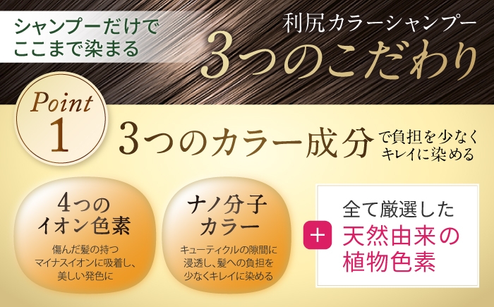 「洗う」と「白髪ケア」を叶える新発想の白髪ケアシャンプー！