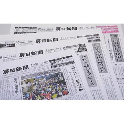 ふるさと納税 館山市 地域情報を毎日配信!房日新聞(本紙)2カ月分