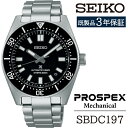 【ふるさと納税】 セイコー 腕時計 おすすめ SBDC197 SEIKO プロスペックス メカニカル 3年保証 ／ 岩手県 雫石町 時計 ウォッチ ウオッチ 男性用 メンズ ビジネス フォーマル カジュアル 高級 プレゼント ギフト ブランド 父の日 成人祝い 社会人 記念日 お祝い 送料無料