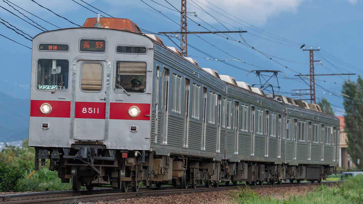 長野電鉄8500系（8501編成）3両編成セット（動力付き）