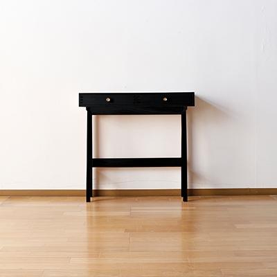 ふるさと納税 大川市 お部屋を素敵な空間に演出する【PAUSE コンソールミドル スミイロ】職人MADE大川家具『境木工』