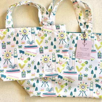 ふるさと納税 与那原町 ユナバルモヨウ雑貨セット(布雑貨2点/紙雑貨2点)