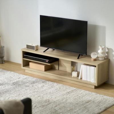 ふるさと納税 角田市 オープンテレビ台　スタンダードタイプ　OTS-120SR　ナチュラル |  | 01