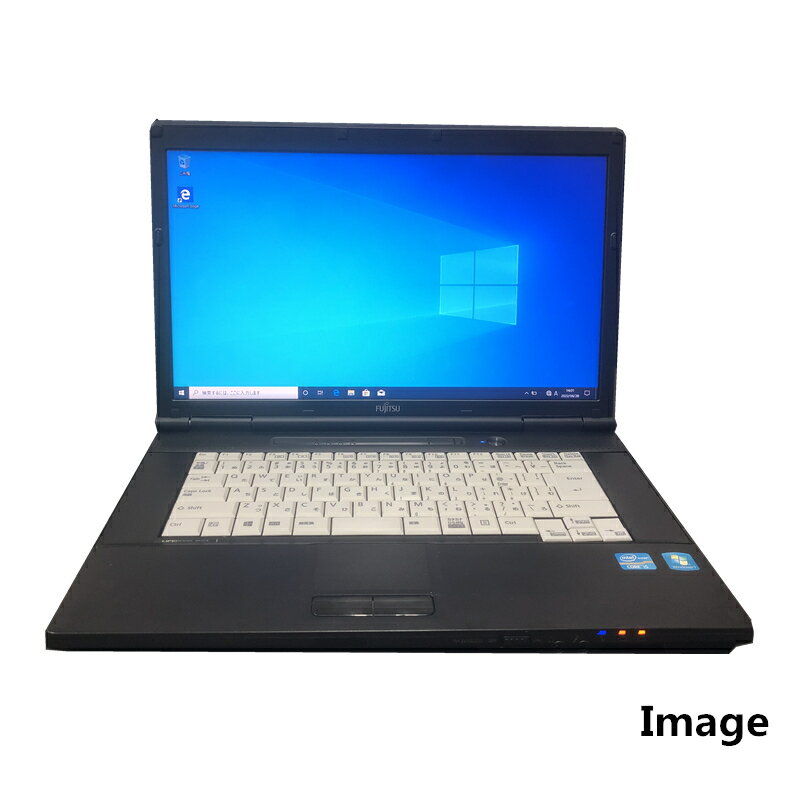 【ふるさと納税】＼楽天限定／ 富士通製再生ノートパソコン LIFEBOOKシリーズ A572 Win10 新品SSD搭載(8GB)