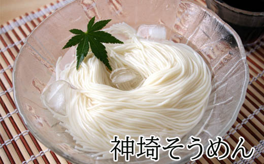佐賀県特産品 神埼そうめん 3入 【そうめん 乾麺 佐賀県特産品 御中元 夏 自家用】(H014142)