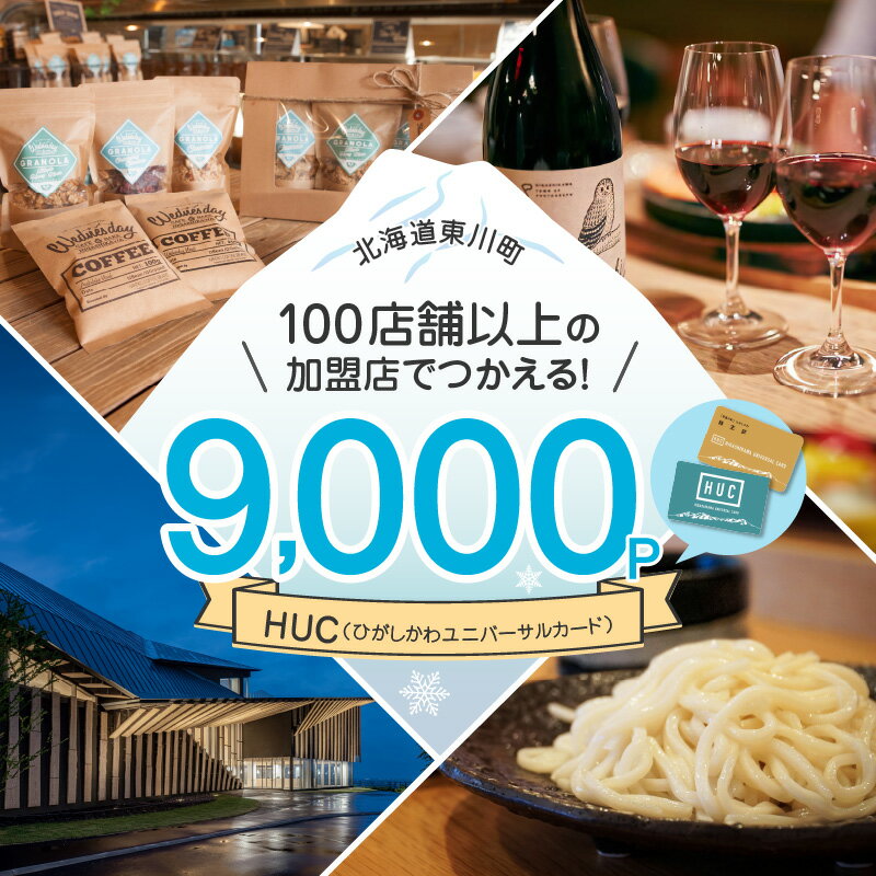 【ふるさと納税】HUCポイント　9,000円分