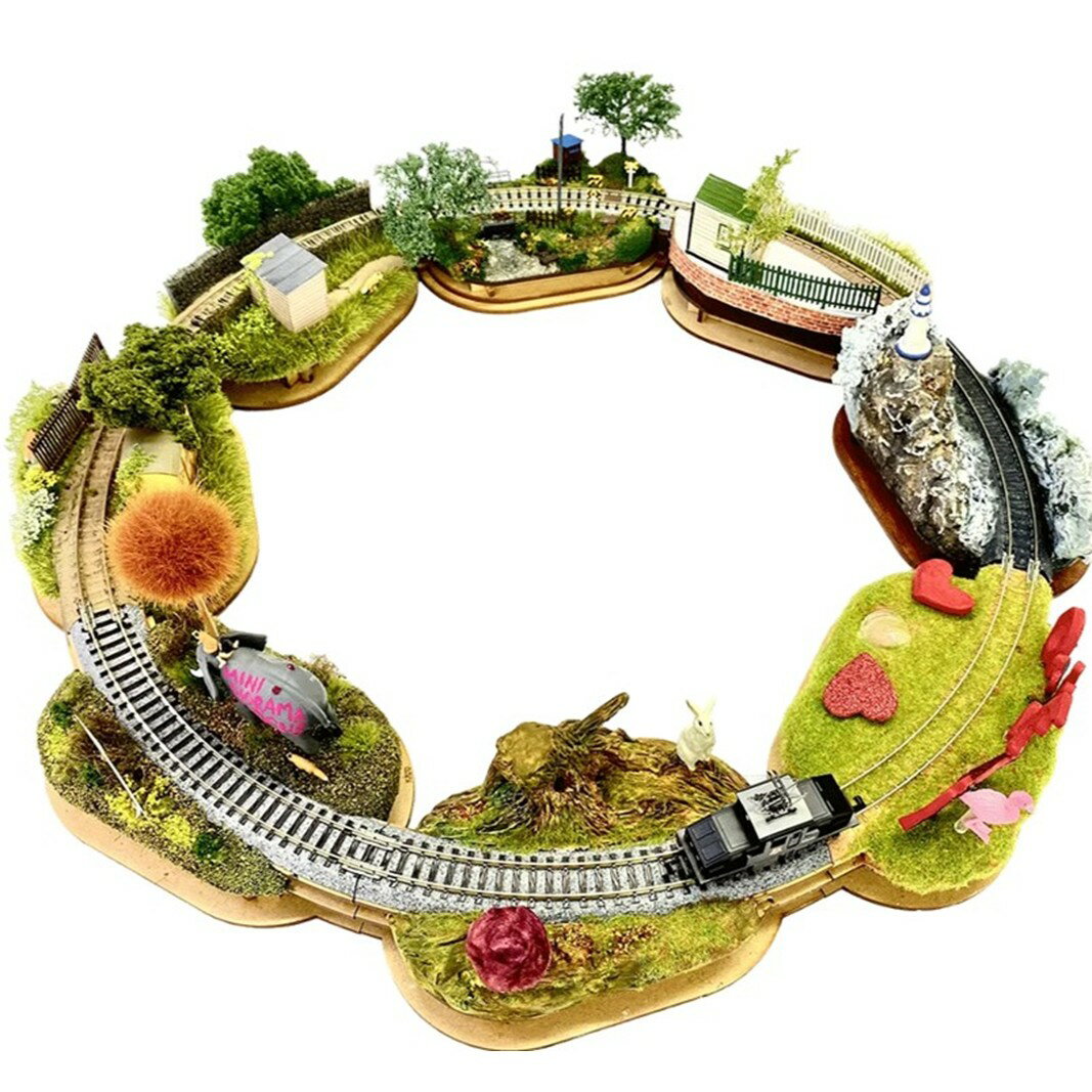 【ふるさと納税】ミニジオラマ制作体験＋鉄道模型コンテスト参加 【7月13日(日)】 【選べる時間 午前の部 (11:00～13:00) / 午後の部 (14:00～16:00)】 鉄道 模型 コンテスト 夏休み イベント フィギュア 小物 作品 体験 東京 新宿