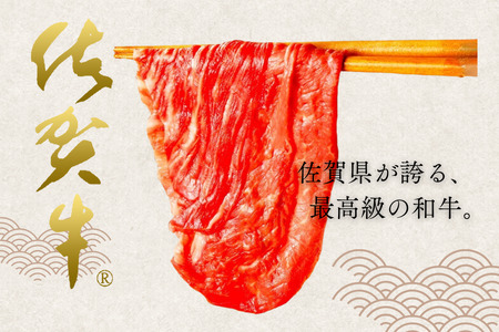 佐賀牛 モモスライス 600g：B220-039