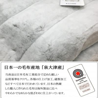 ふるさと納税 泉大津市 ボリュームタイプ　オーロラ　マイヤー敷パッド　シングル　グレー　1枚　N-MGP-2350 |  | 01