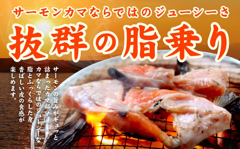 G3799 サーモン カマ 300g（約4～6切れ）【カマ 尻尾 小分け 海鮮 魚介 鮭 さけ しゃけ】