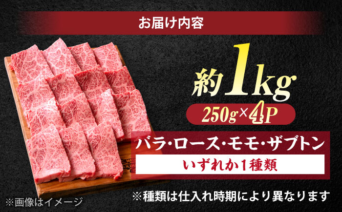 極上厳選！受賞歴多数 しまね和牛 焼肉(1kg) 島根県松江市/株式会社O.R.C [ALEF002] 牛肉