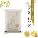 【ふるさと納税】生きもの田んぼのお米　市川さんのこしひかり 令和6年産【玄米2kg】農薬・化学肥料・除草剤不使用　コメ　信州【 米 コメ 備蓄品 仕送り おすそ分け 備蓄米 長野県 佐久市 】