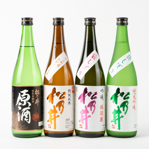 日本酒 松乃井 4本セット 720ml×4 清酒 日本酒