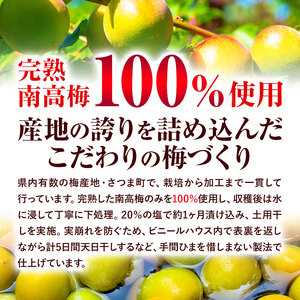 梅干し はちみつ漬け箱入り 計700g梅干し