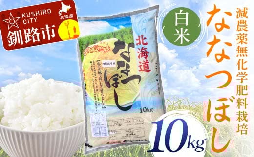 
            【選べる発送月】 農薬9割減・化学肥料不使用ななつぼし 10kg 白米 北海道産 米 コメ こめ お米 白米 玄米 F4F-9558var
          