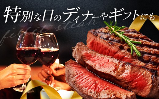 【希少部位】長崎県産牛 ヒレステーキ 約720g(120g×6枚) 牛肉 冷凍【田中精肉店】 ステーキ ヒレ ひれ フィレ ヒレ肉 ひれ肉 ヒレステーキ ひれすてーき 6枚 長崎 九州 ステーキ肉 5