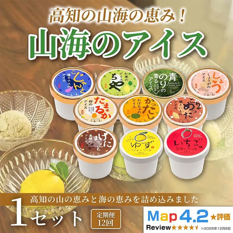 山海のアイス 10個 アイス定期便 12回 アイス_BQ120