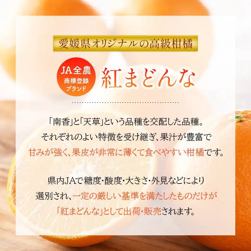 【先行予約】 紅まどんな 今治 3L～L 10～15玉 化粧箱入り